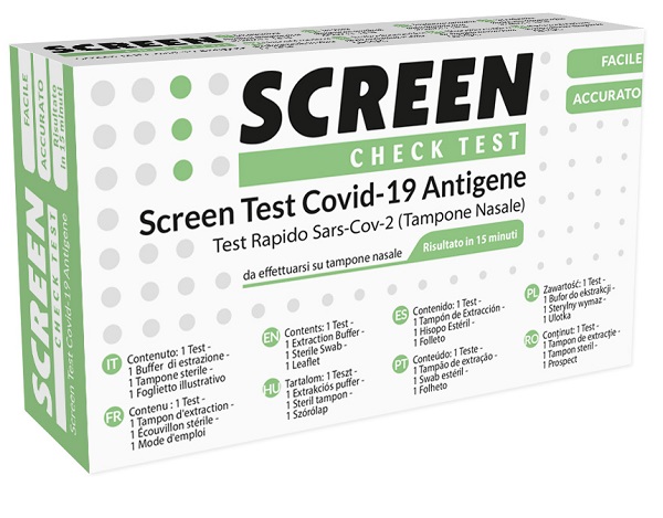 TEST ANTIGENICO RAPIDO COVID-19 SARS-COV-2 TAMPONI NASALI - farmaciabianca.it