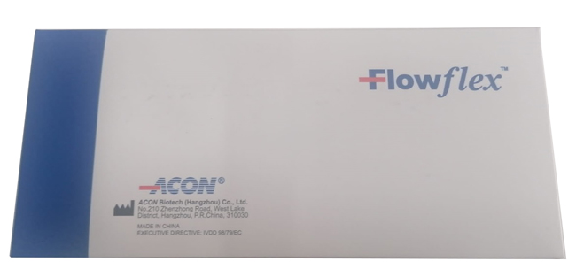 TEST ANTIGENICO RAPIDO COVID-19 FLOWFLEX DETERMINAZIONE QUALITATIVA ANTIGENI SARS-COV-2 IN TAMPONI NASALI MEDIANTE IMMUNOCROMATOGRAFIA 25 PEZZI USO PROFESSIONALE - farmaciabianca.it