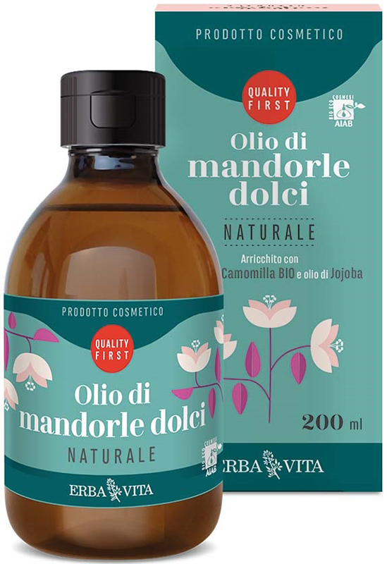 OLIO DI MANDORLE DOLCI NATURALE 200 ML - farmaciabianca.it