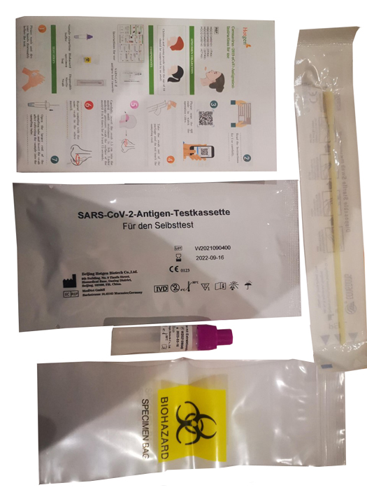 TEST ANTIGENICO RAPIDO COVID-19 HOTGEN AUTODIAGNOSTICO DETERMINAZIONE QUALITATIVA ANTIGENI SARS-COV-2 IN TAMPONI NASALI MEDIANTE IMMUNOCROMATOGRAFIA - farmaciabianca.it