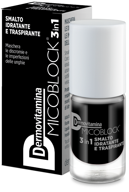 DERMOVITAMINA MICOBLOCK 3IN1 SMALTO IDRATANTE E TRASPIRANTE NERO 5 ML - farmaciabianca.it