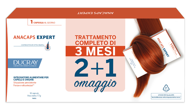 DUCRAY ANACAPS EXPERT CAPELLI E UNGHIE 3 X 30 CAPSULE - farmaciabianca.it