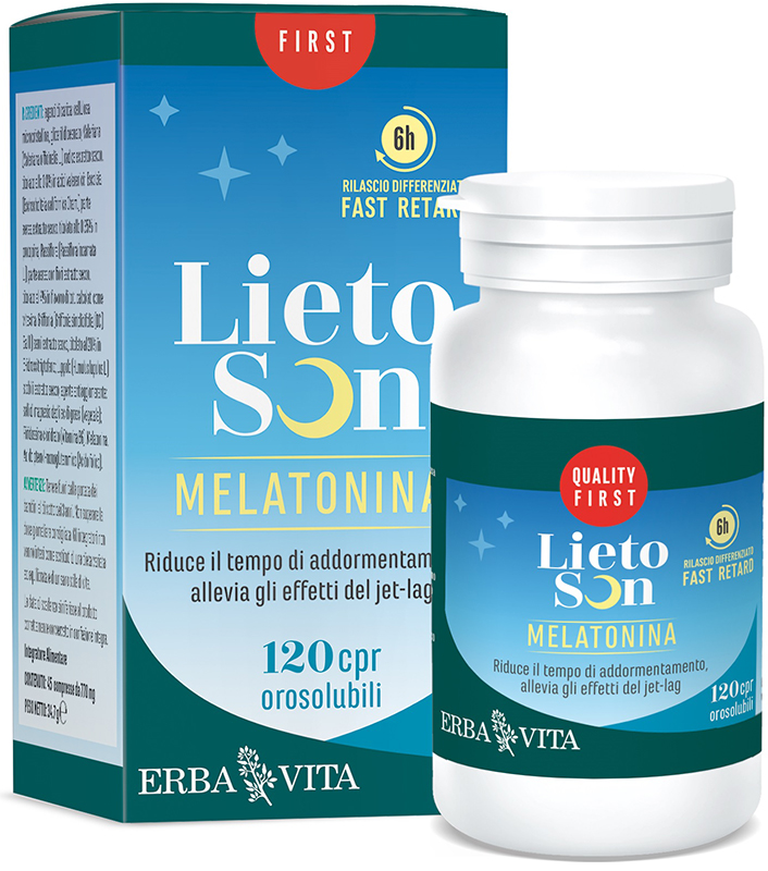 LIETOSON MELATONINA 120 COMPRESSE OROSOLUBILI - farmaciabianca.it