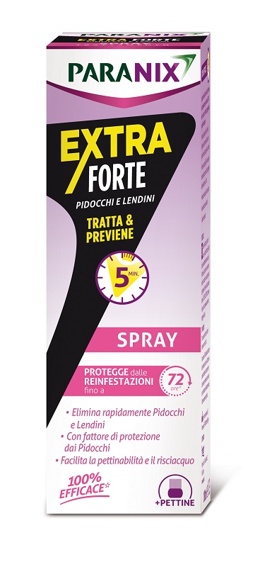 SPRAY EXTRA FORTE PARANIX PER PIDOCCHI E LENDINI 100 ML - farmaciabianca.it