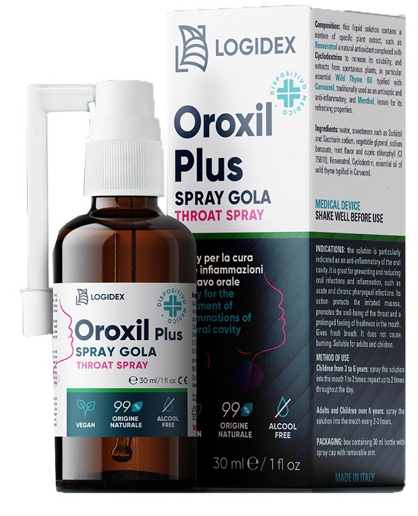 SPRAY GOLA OXORIL PLUS 50 ML - farmaciabianca.it