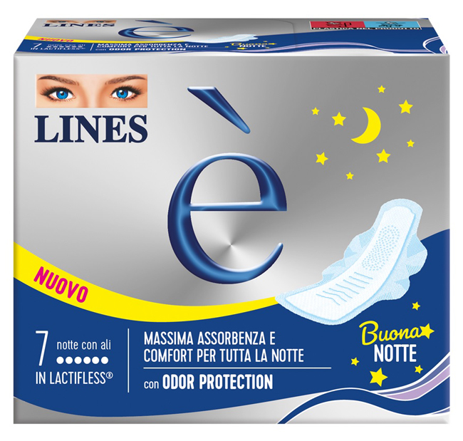 LINES E' NOTTE DOWNCOUNT 7 PEZZI - farmaciabianca.it