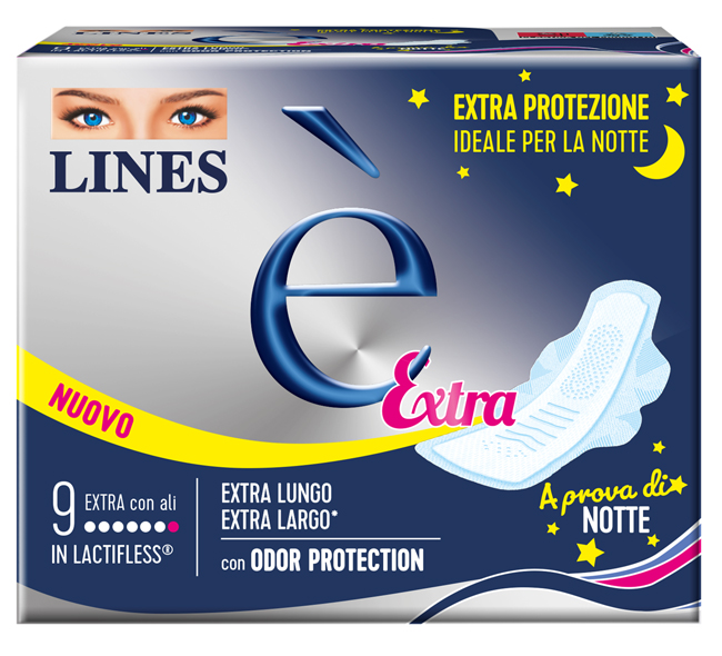 LINES E' EXTRA CARRY PACK 9 PEZZI - farmaciabianca.it