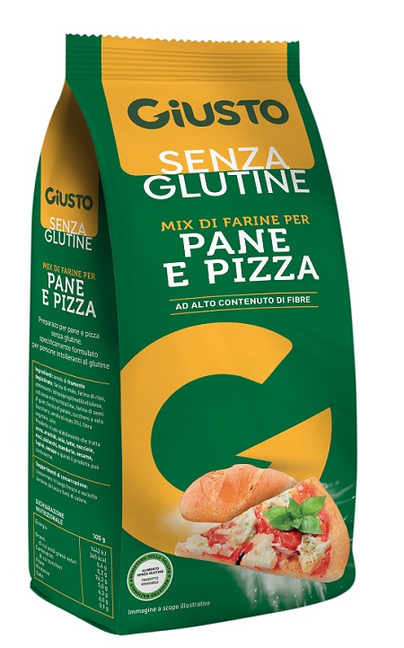 GIUSTO SENZA GLUTINE MIX PANE E PIZZA 500 G - farmaciabianca.it