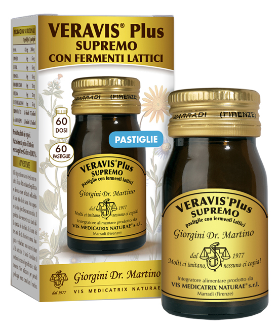 VERAVIS PLUS SUPREMO 60 PASTIGLIE FERMENTI LATTICI - farmaciabianca.it