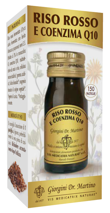 RISO ROSSO E COENZIMA Q10 30 G 150 PASTIGLIE - farmaciabianca.it
