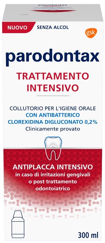 PARODONTAX TRATTAMENTO INTENSIVO CLOREXIDINA 0,2% - farmaciabianca.it