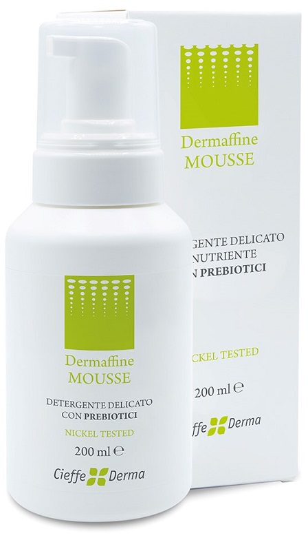 DERMAFFINE MOUSSE DETERGENTE DELICATO E NUTRIENTE CON PREBIOTICI 200 ML - farmaciabianca.it