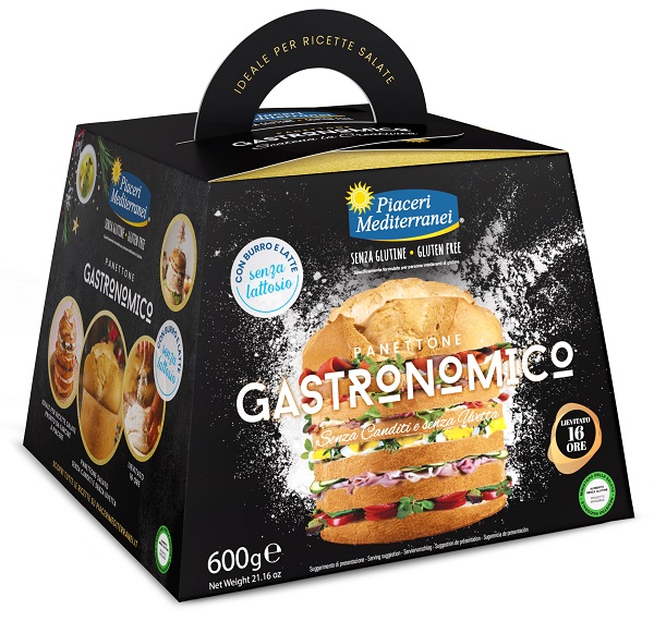 PIACERI MEDITERRANEI PANETTONE GASTRONOMICO 600 G - farmaciabianca.it