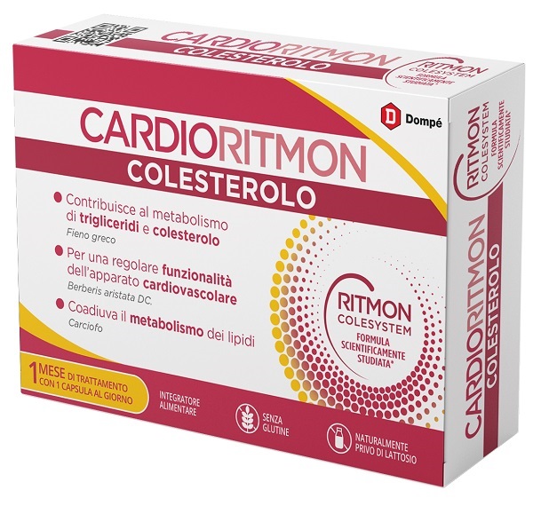 CARDIORITMON COLESTEROLO 30 CAPSULE - farmaciabianca.it