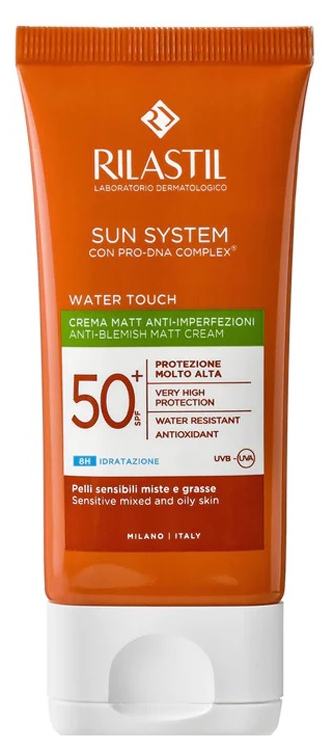 RILASTIL SUN SYSTEM WATER TOUCH FLUIDO SPF50+ 50 ML NUOVA FORMULAZIONE - farmaciabianca.it