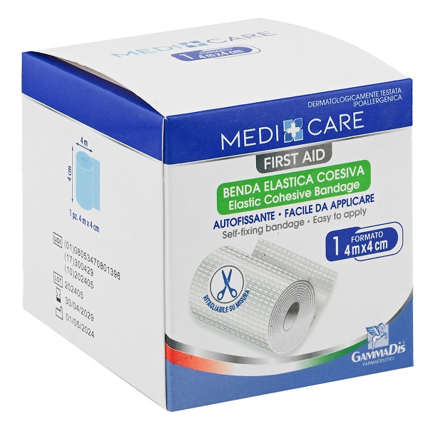 BENDA MEDICARE COESIVA CM 4X4 M MEDICARE - farmaciabianca.it