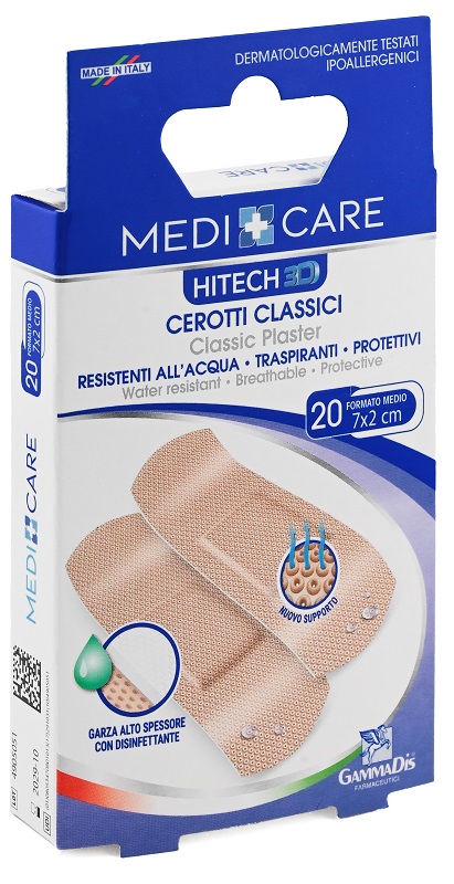 CEROTTO MEDICARE CLASSICI 3D MEDI 20 PEZZI - farmaciabianca.it