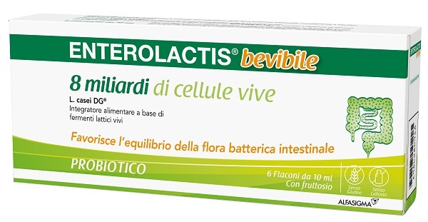 ENTEROLACTIS BEVIBILE 6 FLACONCINI X 10 ML - farmaciabianca.it