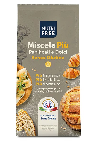 NUTRIFREE MISCELA PIU' PANIFICATI E DOLCI 1 KG - farmaciabianca.it