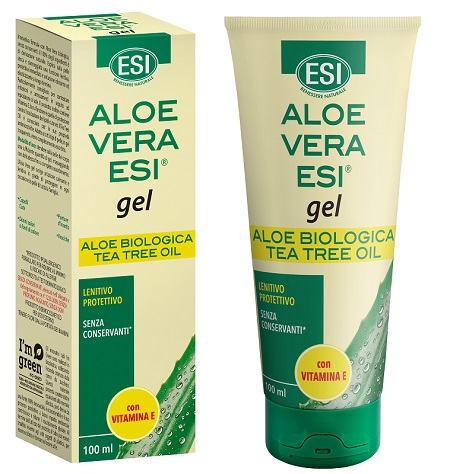 ESI ALOE VERA GEL TEA TREE CON VITAMINA E 100 ML - farmaciabianca.it