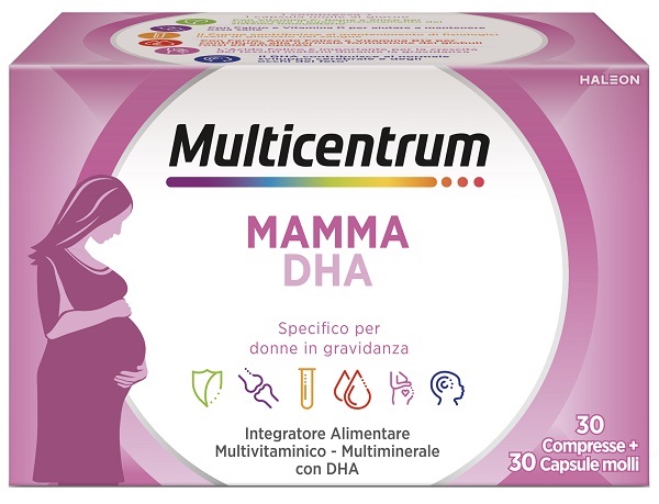 MULTICENTRUM MAMMA DHA 30 COMPRESSE + 30 CAPSULE - farmaciabianca.it