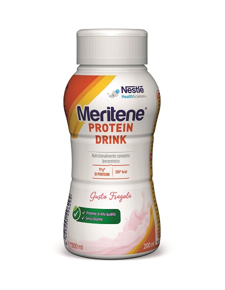 MERITENE PROTEIN DRINK FRAGOLA 200 ML - farmaciabianca.it