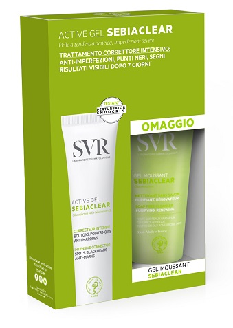 SEBIACLEAR SET ACTIVE GEL 40 ML + RENO GEL MOUSSANT 55 ML - farmaciabianca.it