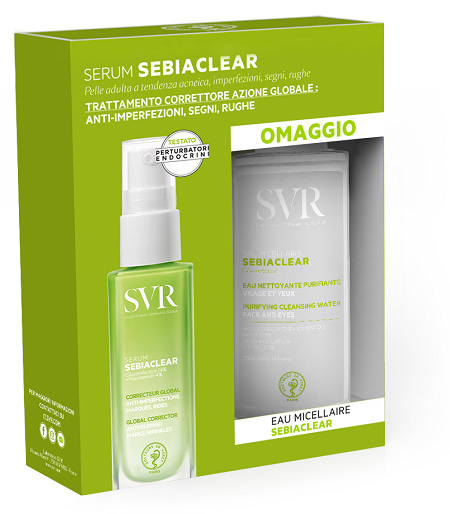 SEBIACLEAR SET SERUM 30 ML + EAU MICELLAIRE 75 ML - farmaciabianca.it