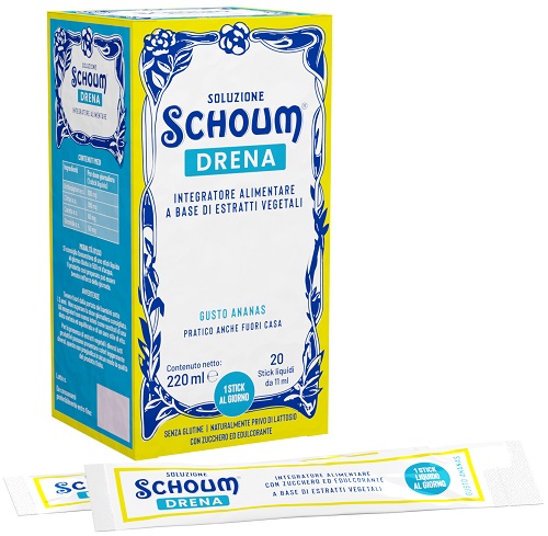 SOLUZIONE SCHOUM DRENA 20 STICK - farmaciabianca.it