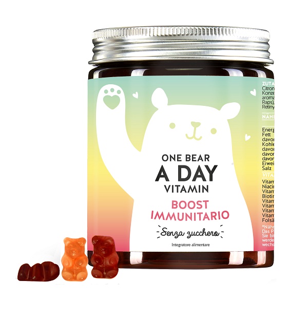 ONE BEAR A DAY VITAMIN IMMUN BOOST MIT VITAMIN C & D 45 CARAMELLE GOMMOSE - farmaciabianca.it