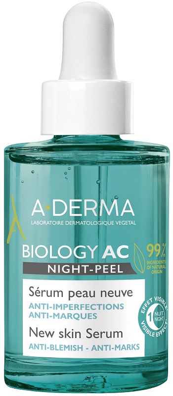 ADERMA BIOLOGY AC SIERO NIGHT PEEL 30 ML - farmaciabianca.it
