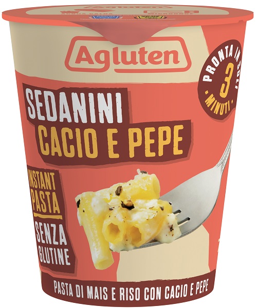 AGLUTEN SEDANINI CACIO E PEPE 70 G - farmaciabianca.it
