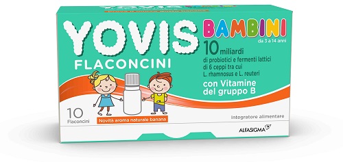 YOVIS BAMBINI BANANA 10 FLACONCINI DA 10 ML - farmaciabianca.it